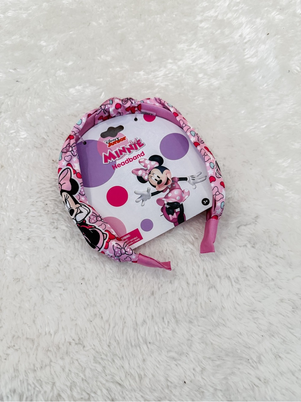 Minnie Mouse Pink Headband